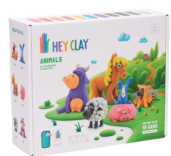 Hey Clay Animals - Step by Step