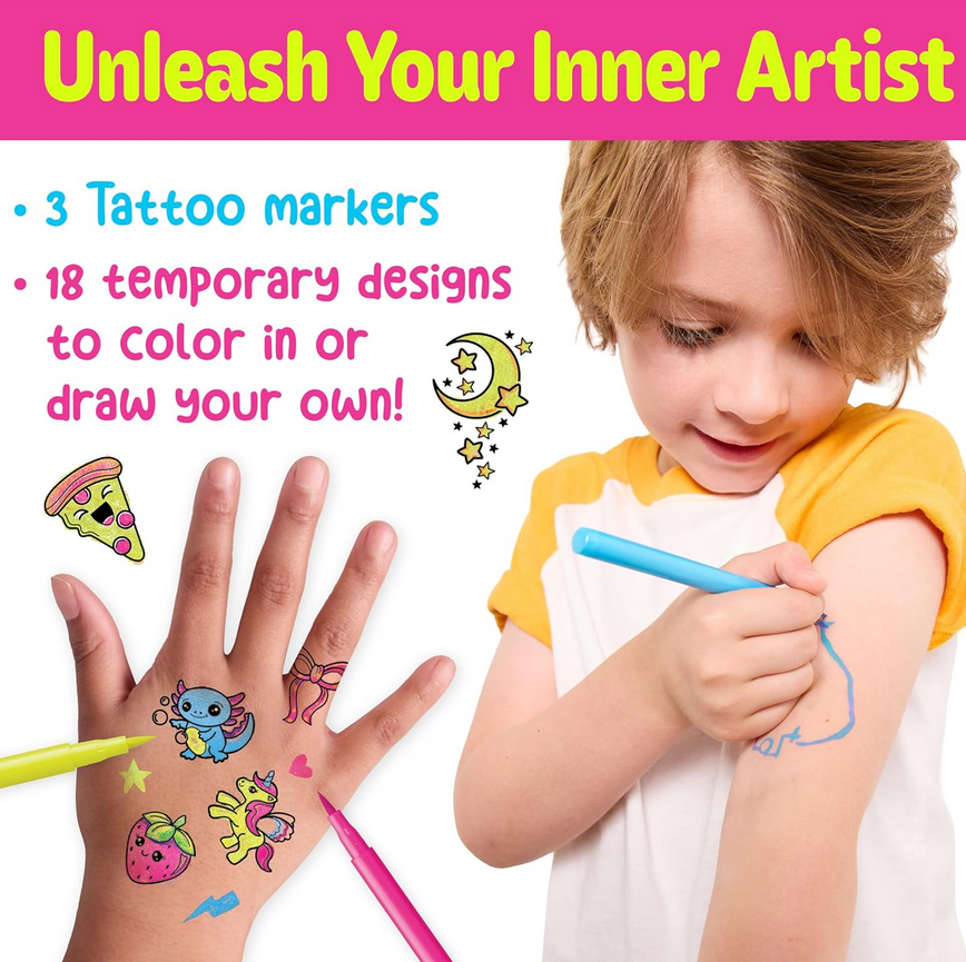 Color In Neon Tattoos