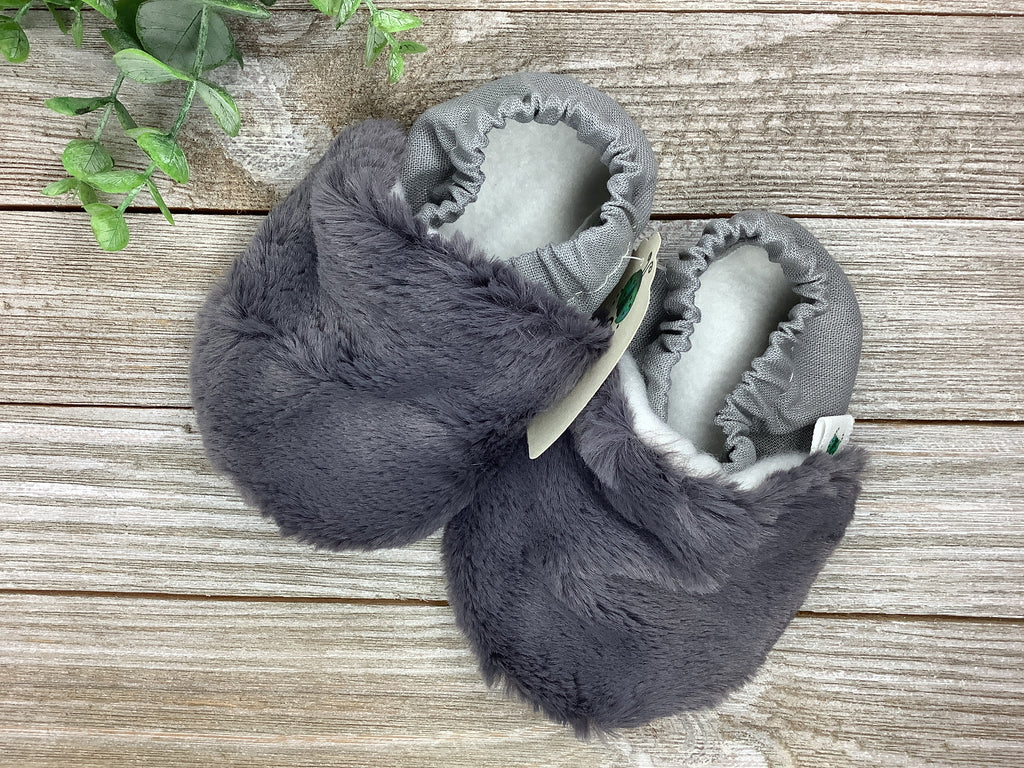 Lexiebugs Faux Fur Baby shoe