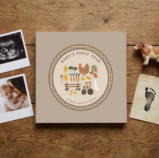 Little Farmer Baby Memory Book