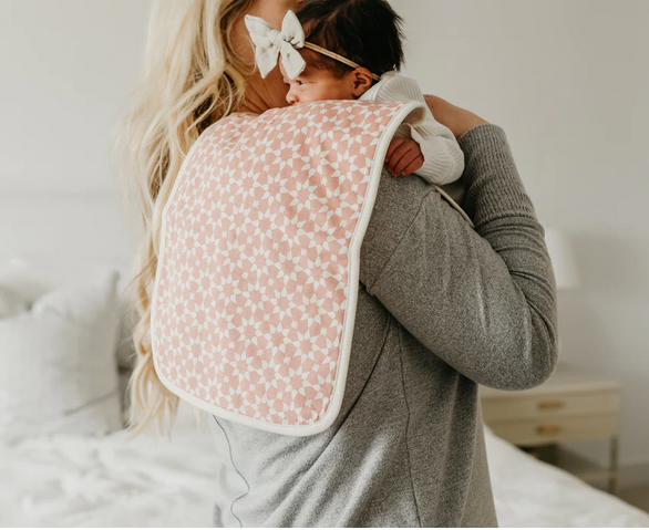 Copper Pearl Ferra Burp Cloth