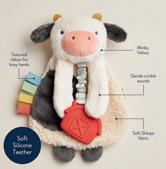 Cow Itzy Friends Lovey™ Plush