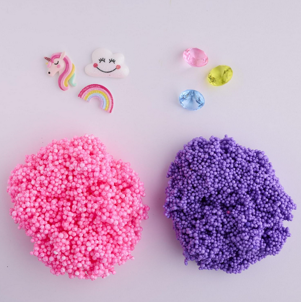 Sensory Surprise Squishy Foam Bucket - Unicorn Charms