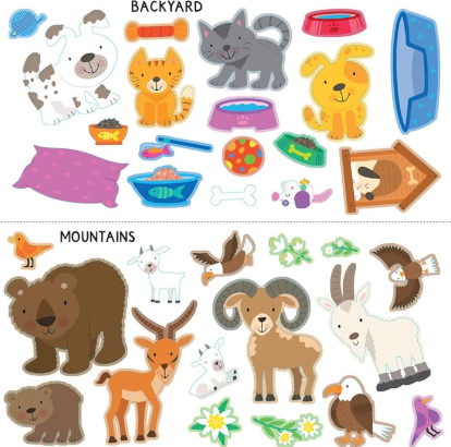 My First Sticker Book - Animals