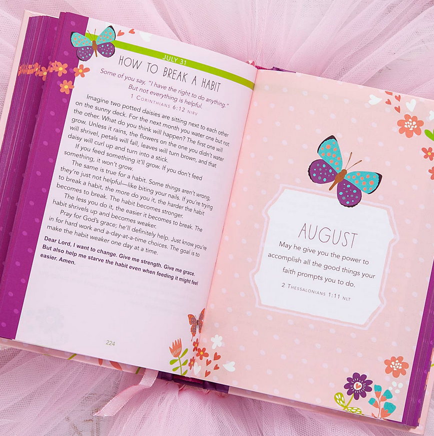 A Little God Time For Girls (Devotional For Girls, Ages 6-9)