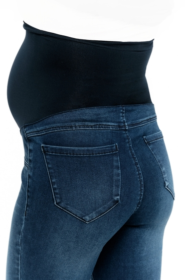 Maternity 30" Better Butter Slim Straight Jean in Lanie