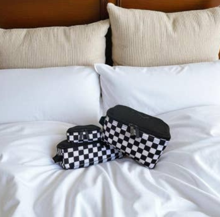 Itzy Ritzy Checkerboard Pack Like A Boss™ Packing Cubes