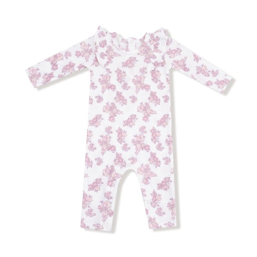 Countryside Coreopsis - L/S Ruffle Romper