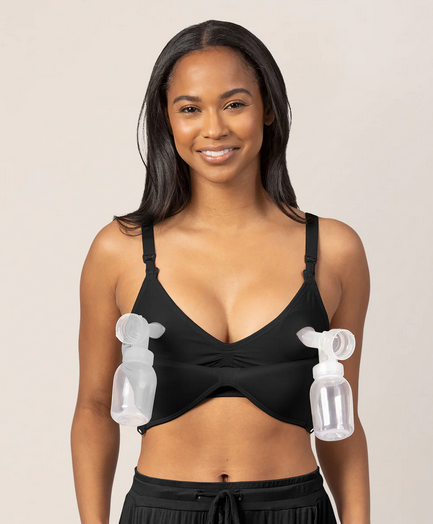 Kindred Bravely - Signature Sublime Contour Pumping / Nursing Bra (Black)