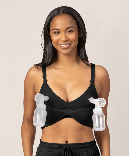 Sublime Contour Hands-Free Pumping &amp; Nursing Bra - Black