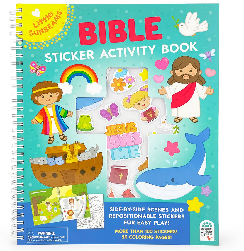 Bible Sticker Jesus Interactive Activity Book