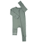 Eucalyptus Zip Bamboo Keepsake Two Way Zipper Baby Outfit