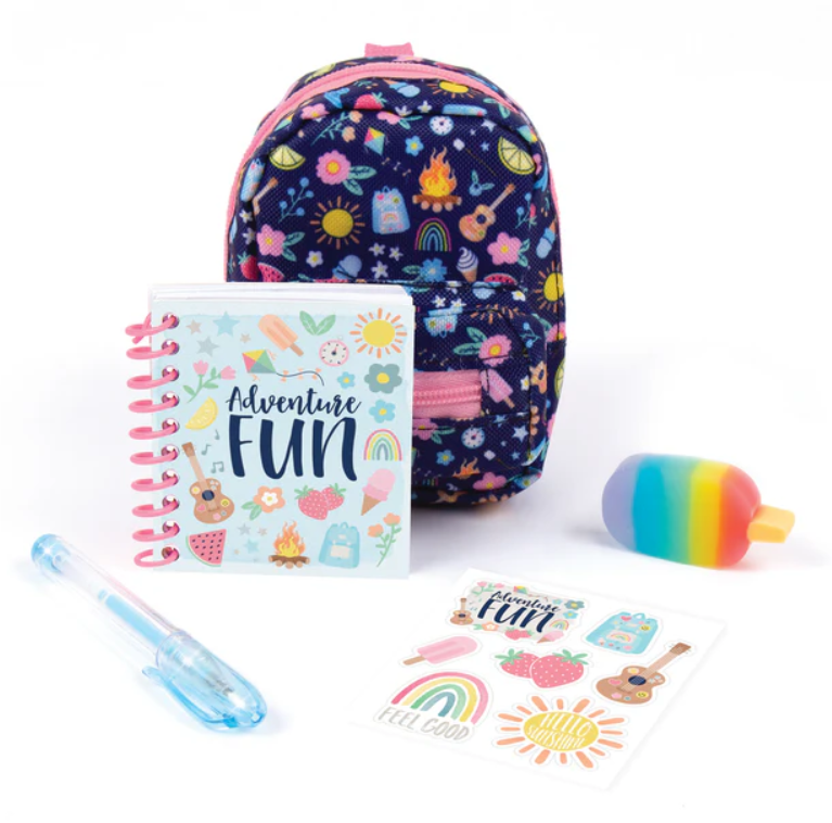 Mini Backpack with Stationery - Adventure Fun