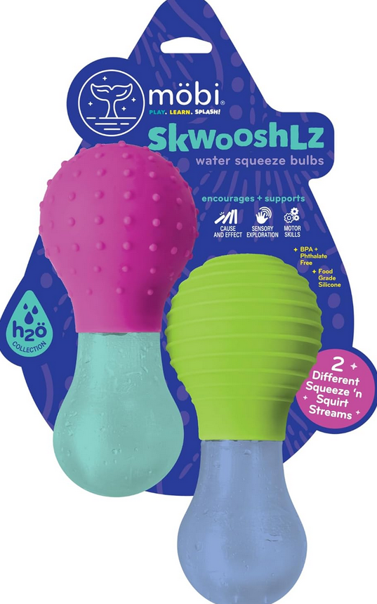 Mobi - SKWOOSHLZ - Squeeze Bulb Bath toy