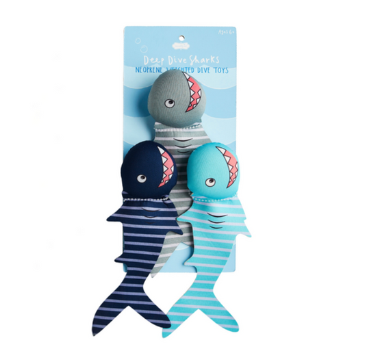 Shark Neoprene Dive Toys