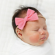 Strawberry Tulle Bow Nylon- Medium