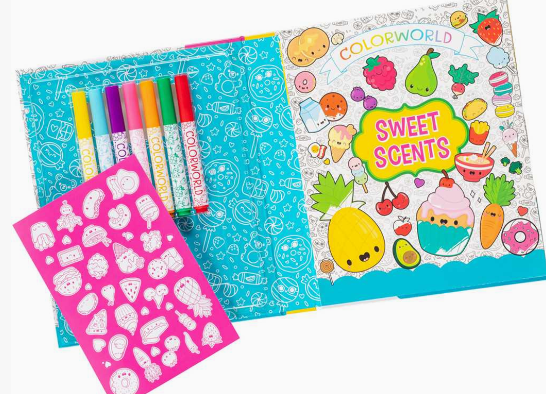 Colorworld: Sweet Scents  - Coloring Set