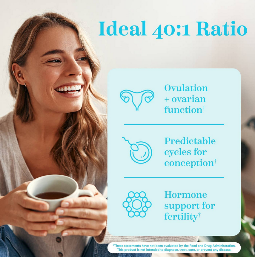 40:1 Ratio Myo-Inositol + D-Chiro-Inositol