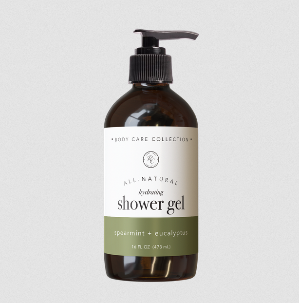 Shower Gel | 16 Oz Spearmint + Eucalyptus