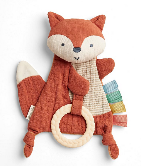 Fox Bitzy Crinkle Baby Toy