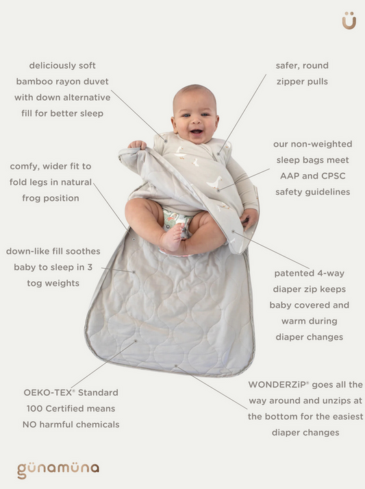 *günamüna Sleep Bag 1.0 - Posies