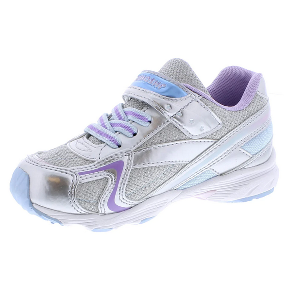 Glitz Child Shoes ( Silver / Lavender  ) - Elegant Mommy