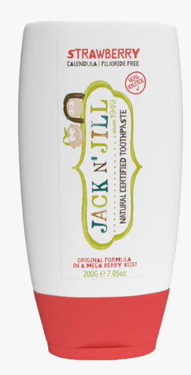 MEGA SIZE Natural Toothpaste Strawberry 200g