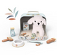 My Little Dog - Suitcase with wooden accessories and plush dog
