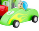 Pull-Back Wood Race Car-Green