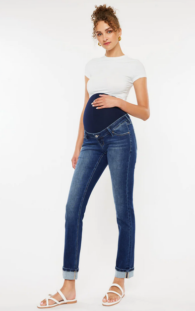 Teagan Maternity Straight Fit Jeans