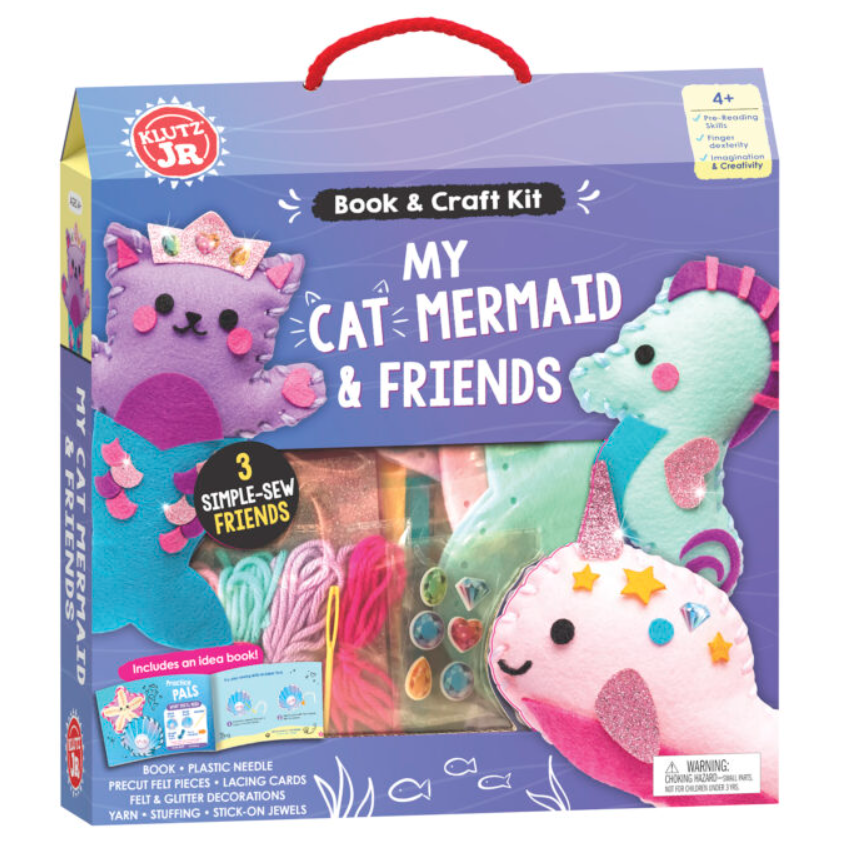 Klutz Jr. My Cat Mermaid + Friends Craft Kit