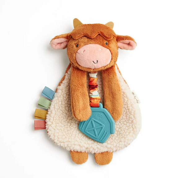 Highland Cow Itzy Friends Lovey Plush