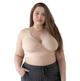 French Terry Racerback Nursing & Maternity Sleep Bra-Beige