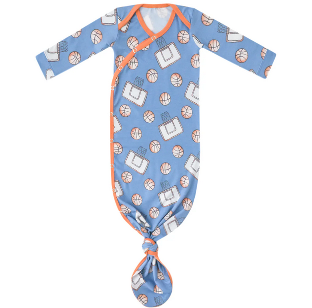 Dunk Newborn Knotted Gown