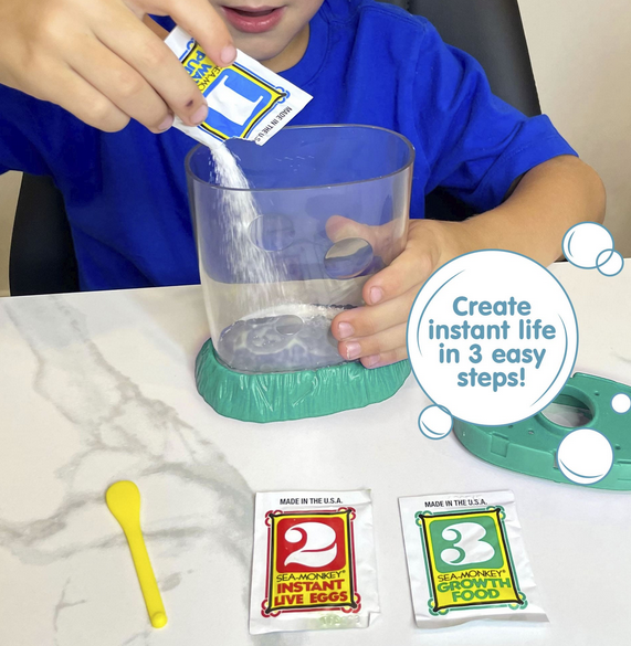 SEA-MONKEY OCEAN ZOO 12 PCS