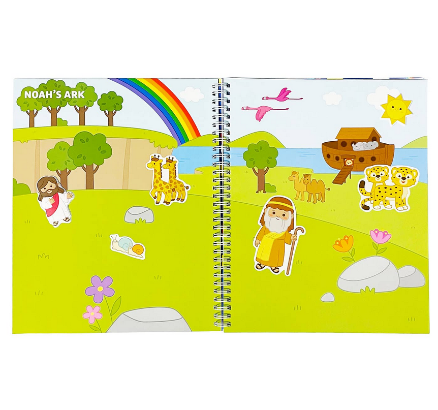 Bible Sticker Jesus Interactive Activity Book