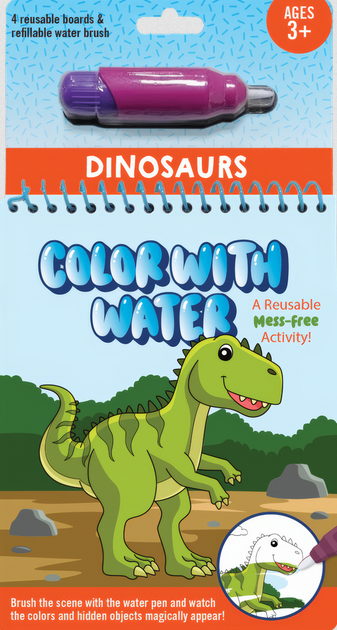 Color with Water - Dinosaurs