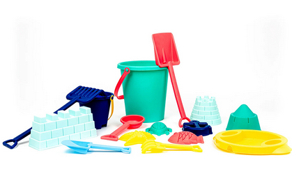 Toysmith 15PC Sand Bucket Set