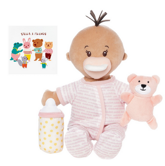 Love, Stella Sleepy Time Set  Beige Doll with Brown Tuft