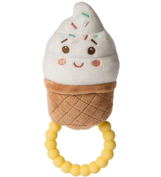 Sweet Soothie Sprinkly Ice Cream Teether Rattle