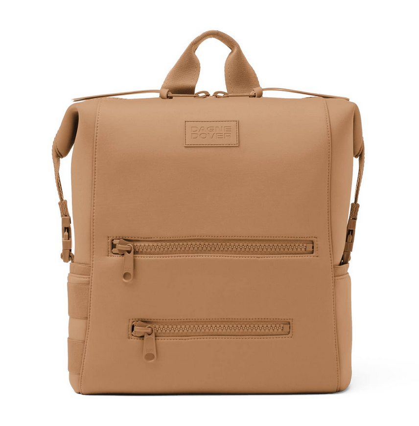 Indi Diaper Backpack in Camel, Large