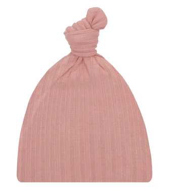 Jane Ribbed Top Knot Hat