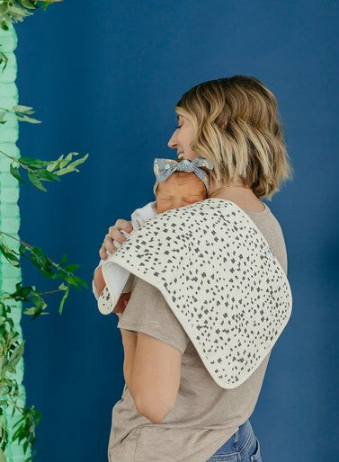 Copper Pearl Bengal Burp Cloth