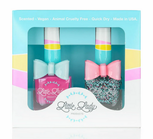 Flamingo Dino Duo Kids Nail Polish