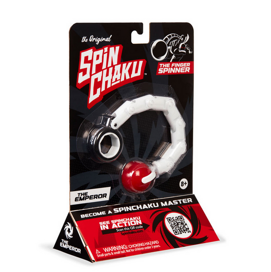 White Spinchaku Finger Spinner