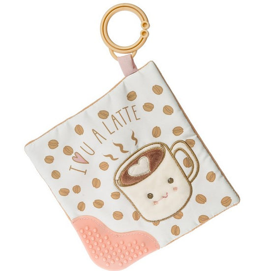 Sweet Soothie Latte Crinkle Teether