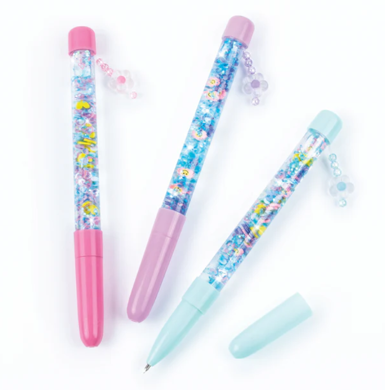 DIY Floaty Pens Craft Kit - Make 3 Sparkly Pens