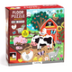 Farm Friends 25 Piece Floor Puzzle with Shaped Pieces