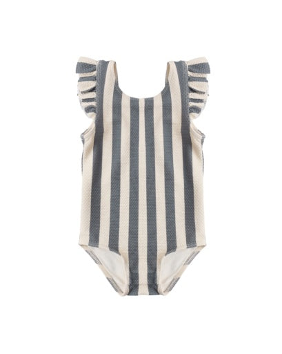 ONE-PIECE SWIMSUIT RETRO OCEAN STRIPE