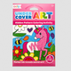 Undercover Art Hidden Pattern Coloring Activity Art Cards - Unicorn Friends
